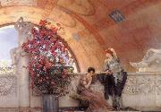 Alma-Tadema, Sir Lawrence Unconscious Rivals, France oil painting artist